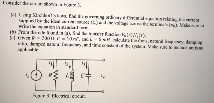 Solved Consider the circuit shown in Figure 3. (a) Using | Chegg.com