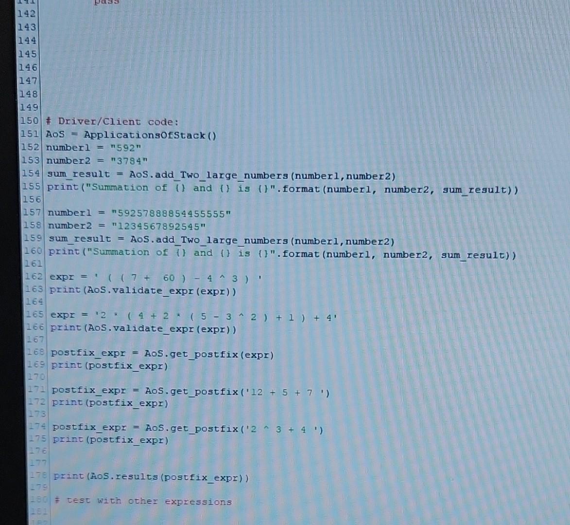 Solved in python. you need to implement specified | Chegg.com