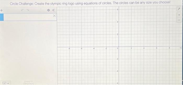 Solved Circle Challenge: Create the olympic ring logo using | Chegg.com