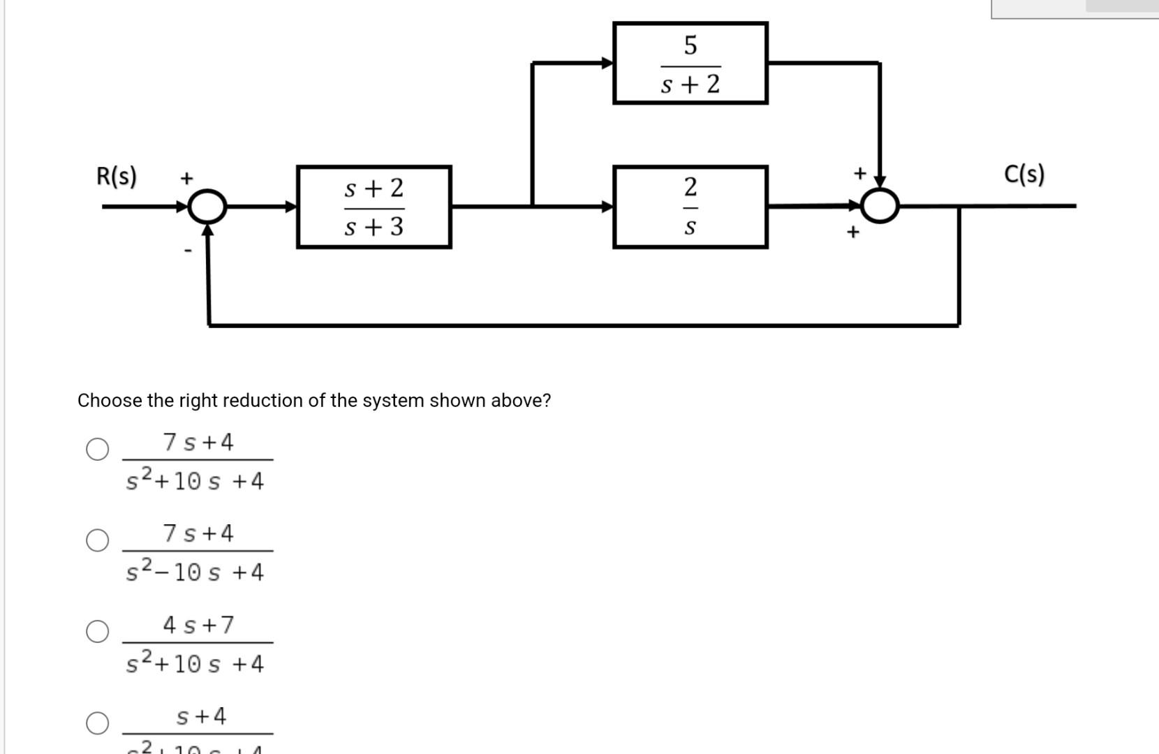 solved-choose-the-right-reduction-of-the-system-shown-above-chegg