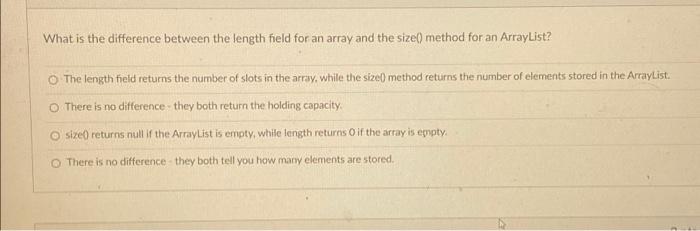 Solved What is the difference between the length field for | Chegg.com