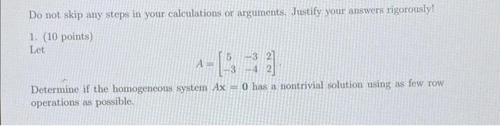 Solved Do not skip any steps in your calculations or | Chegg.com