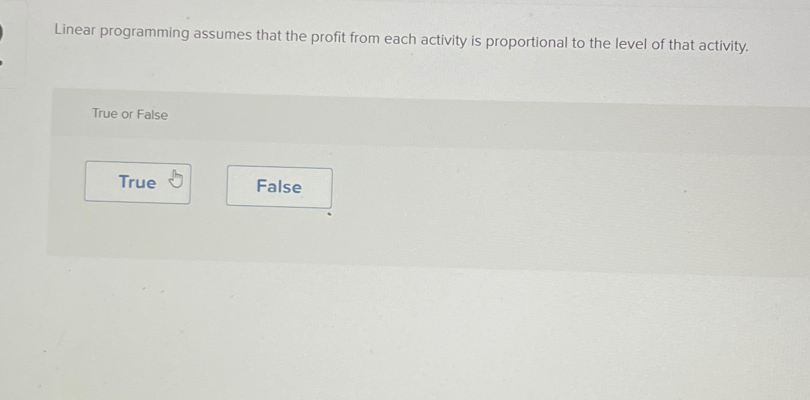Solved Linear programming assumes that the profit from each | Chegg.com