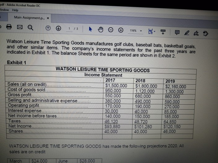 Solved pdf Adobe Acrobat Reader DC Window Help 5 Main