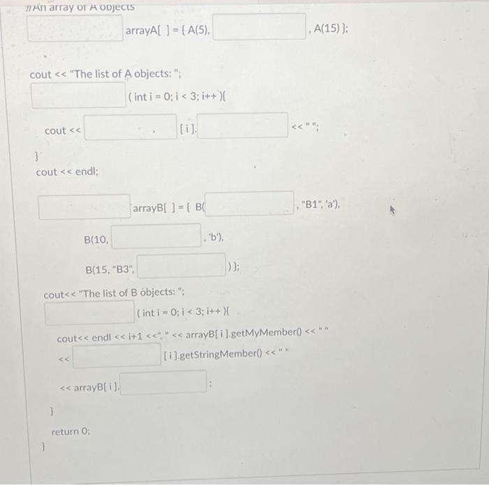 Solved Problem Statement - Create a class called A. Add one | Chegg.com