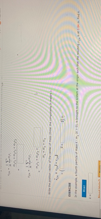 Solved The Center of Mass of Three Particles my - 2.0 kg A | Chegg.com