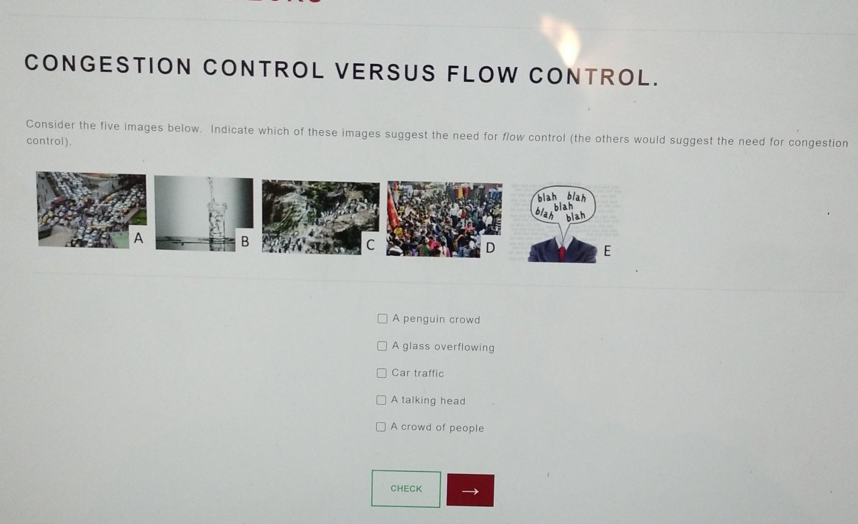 Solved CONGESTION CONTROL VERSUS FLOW CONTROL. Consider the | Chegg.com