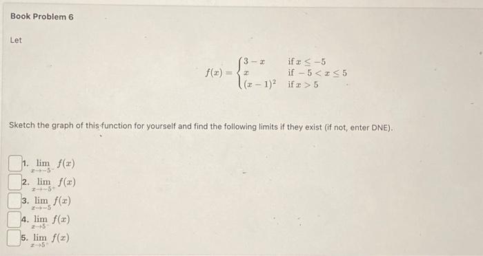 Solved Sketch the graph of this function for yourself and | Chegg.com