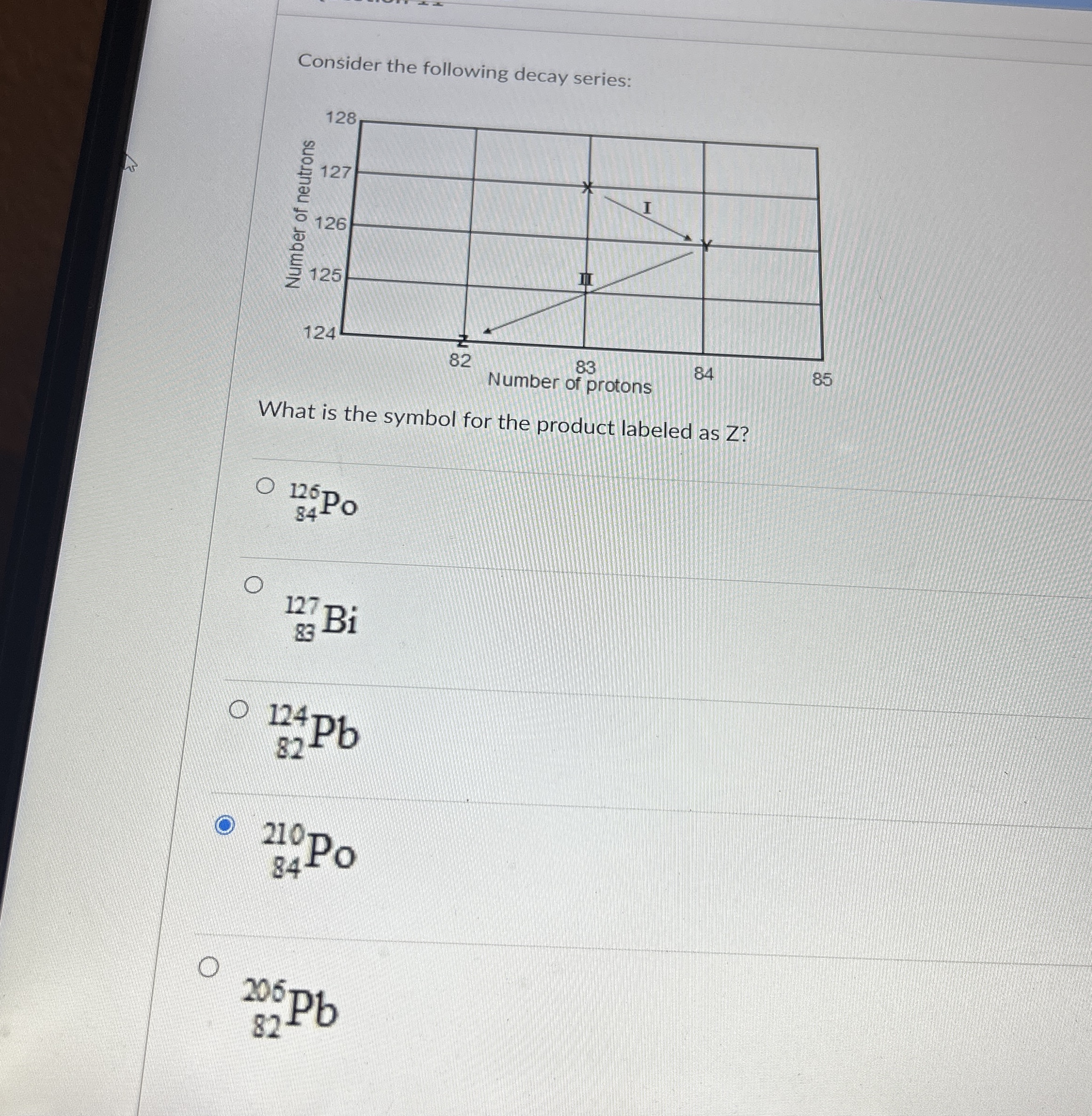 Solved Consider The Following Decay Series What Is The Chegg Com