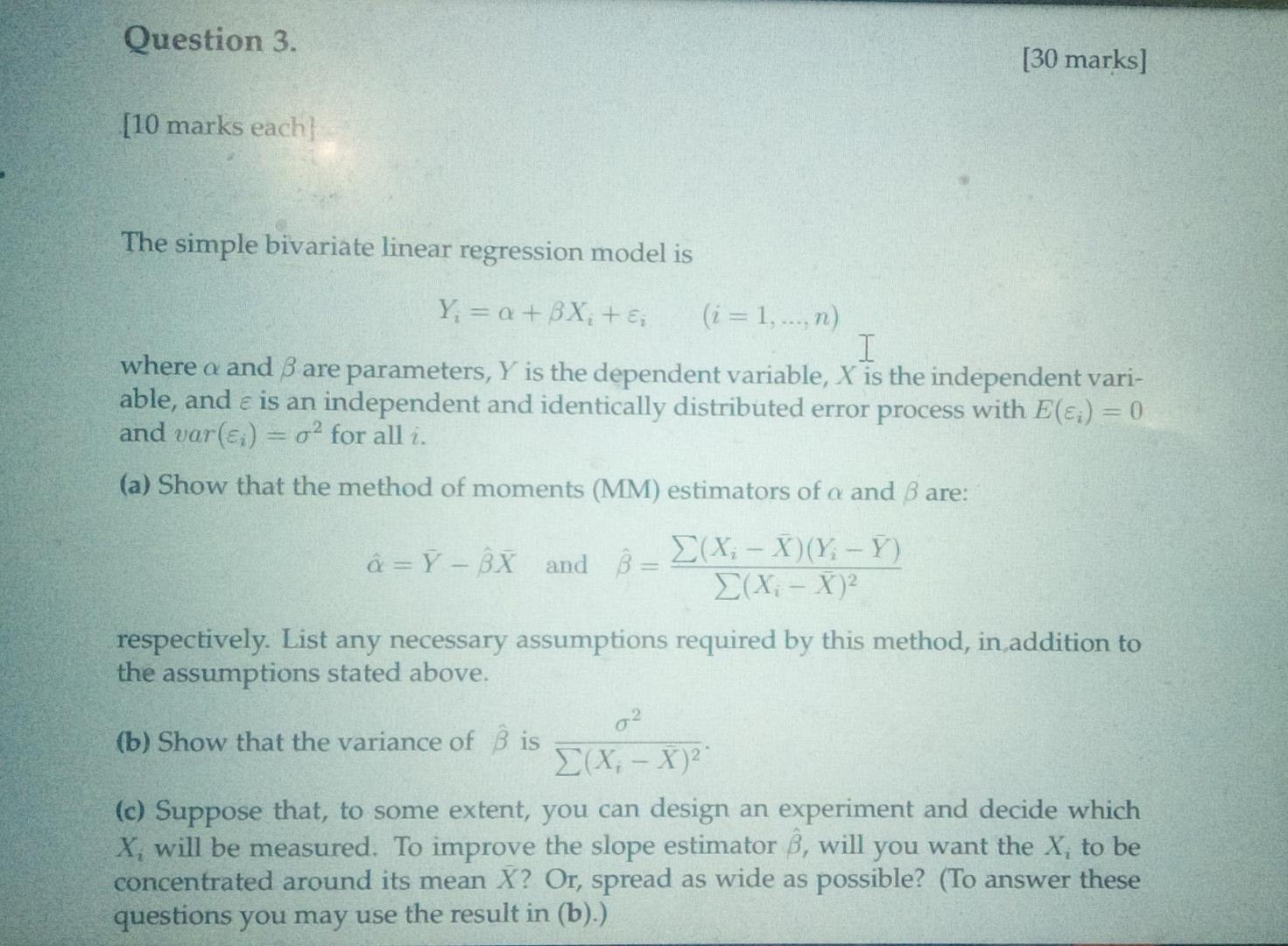 Solved Question 3 [30 marks] [10 marks each The simple | Chegg.com