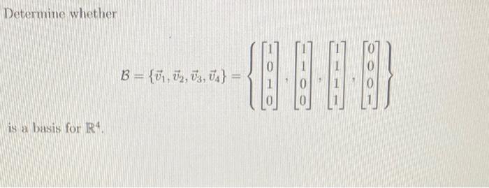 Solved Determine Whether | Chegg.com