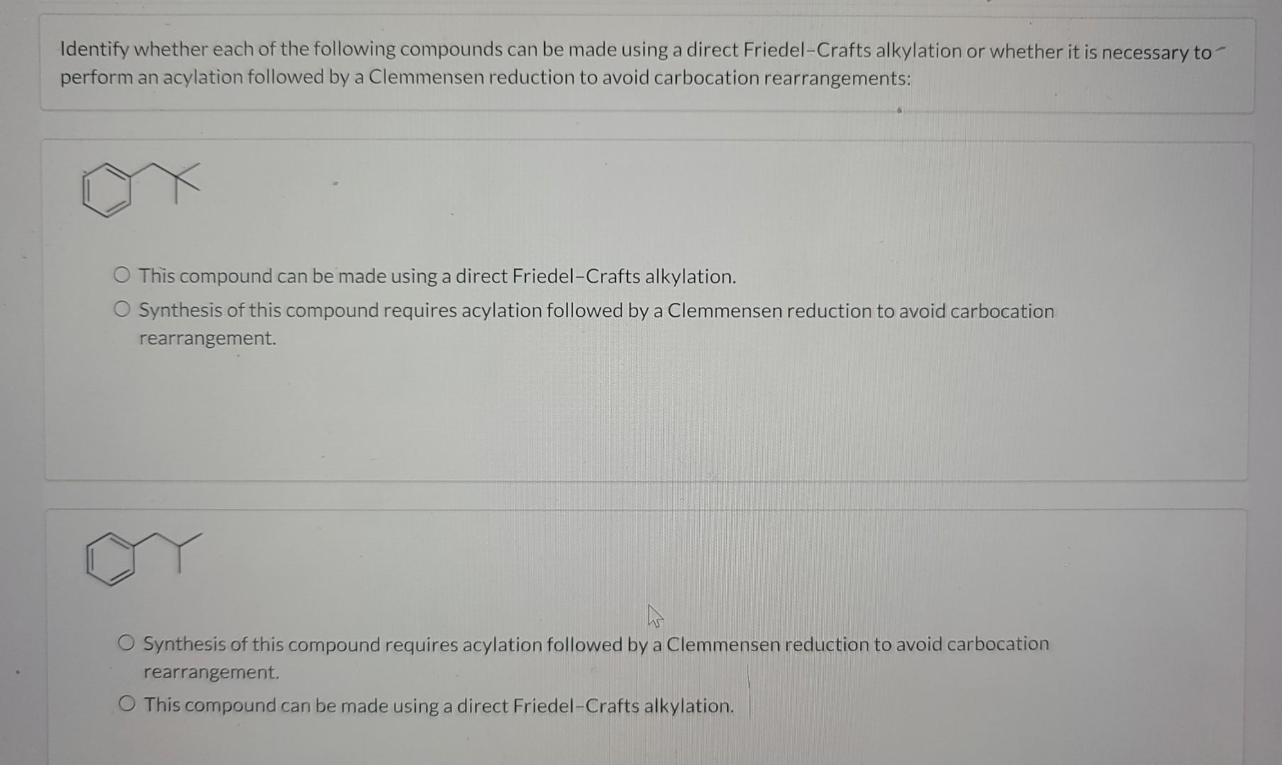 Solved Identify whether each of the following compounds can | Chegg.com