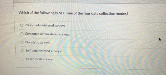 Does survey administration mode relate to non-substantive
