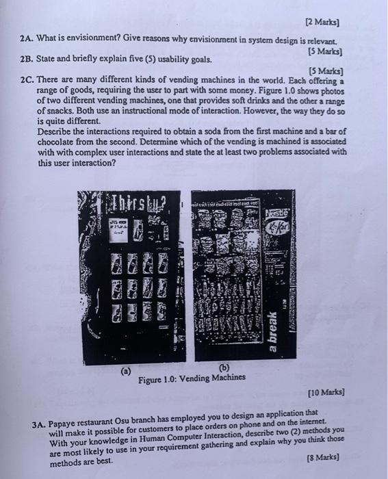Solved 1A. What is a prototype in HCI? Explain why