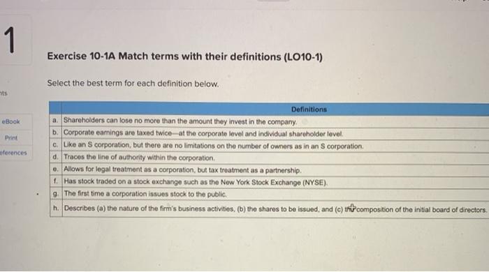 solved-1-exercise-10-1a-match-terms-with-their-definitions-chegg