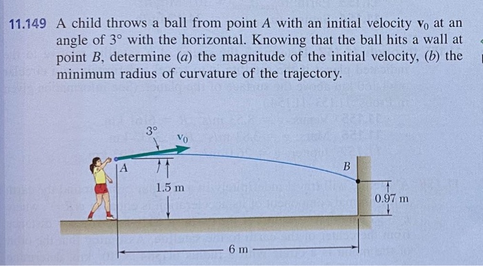 solved-11-149-a-child-throws-a-ball-from-point-a-with-an-chegg