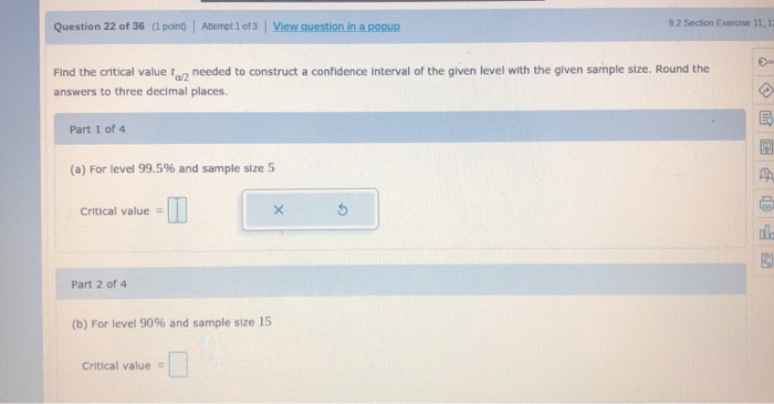 Solved Question 22 of 36 (1 point) Attempt 1 of 3 | View | Chegg.com