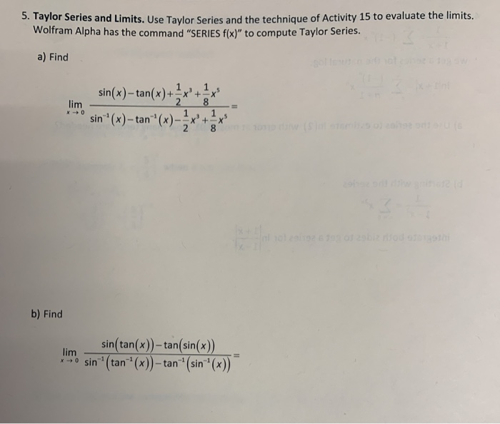 Taylor Series -- from Wolfram MathWorld