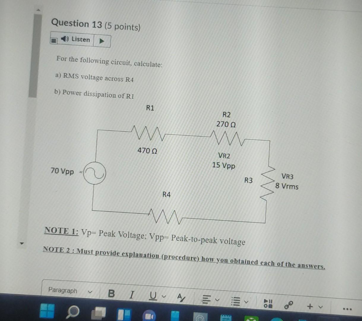 Solved Question 13 (5 points) 1) Listen For the following | Chegg.com