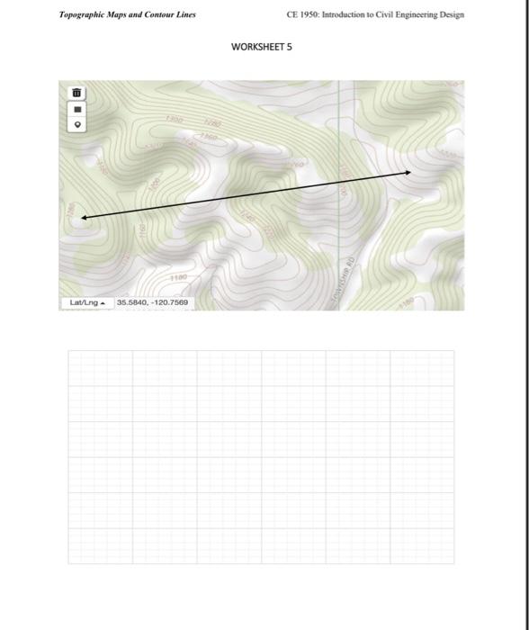 Draw the profiles along the lines shown on the first | Chegg.com