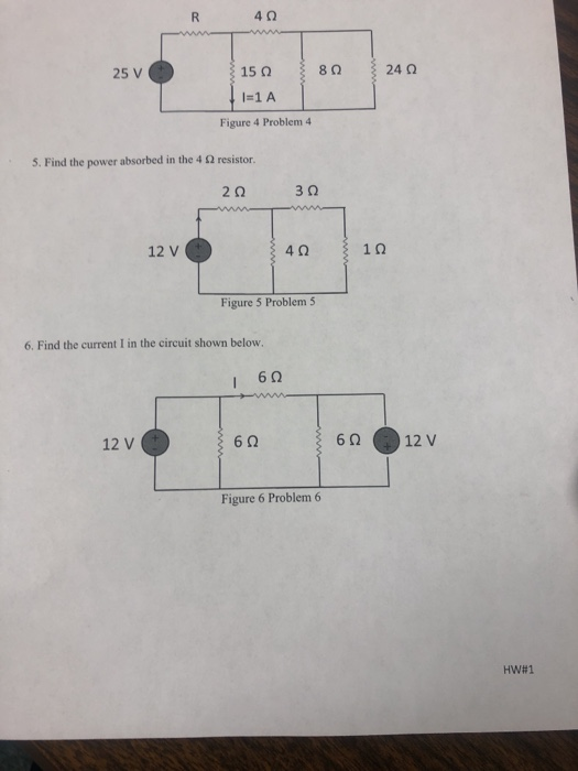 Solved 1. In the circuit shown in Fig. 1, calculate the | Chegg.com