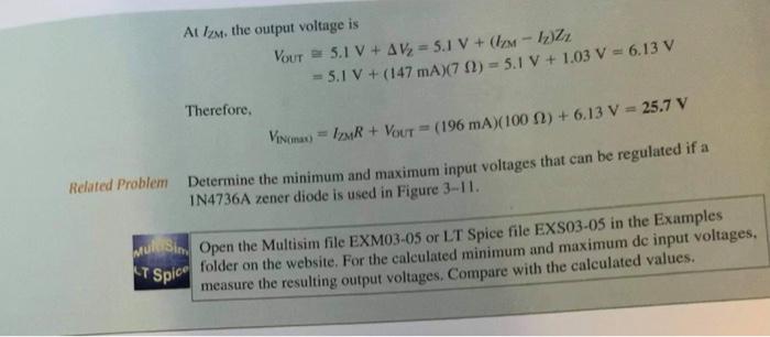 Solved EXAMPLE 3-5 Determine The Minimum And The Maximum | Chegg.com