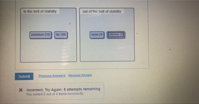 Solved 1. Incorrect: Try Again; 5 attempts remaining You | Chegg.com