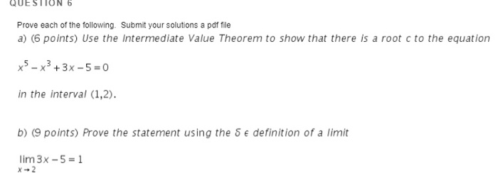 49+ Intermediate Value Theorem Problems And Solutions Pdf Background