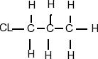 Solved: The Kekule Structure For 1-chloropropane Is Shown ... | Chegg.com