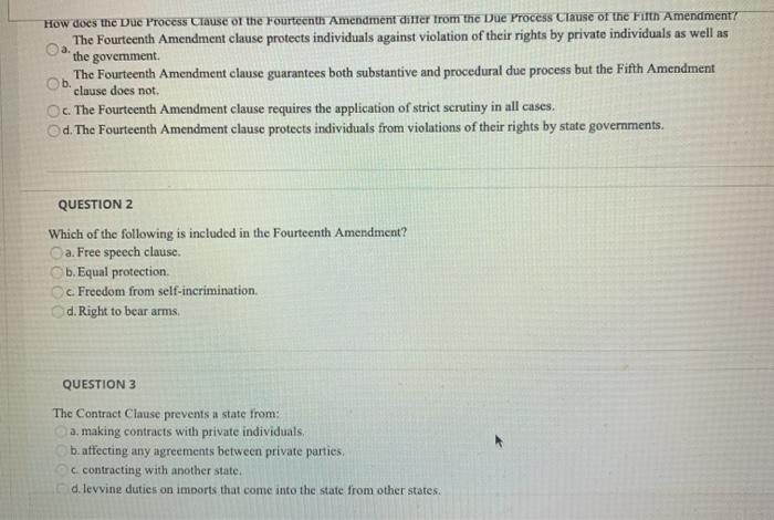 why is the due process clause of the fourteenth amendment so significant