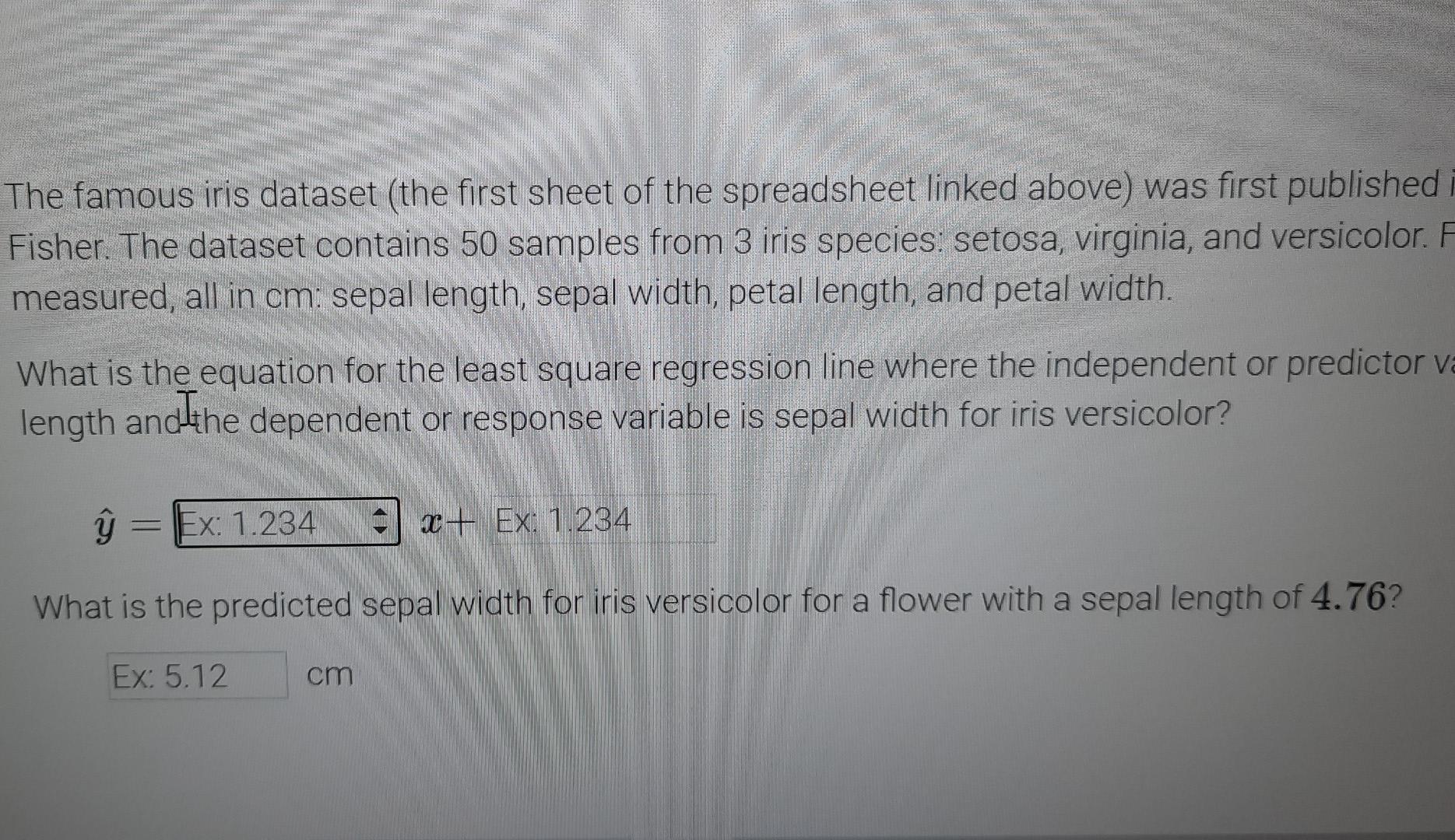 what-is-the-equation-for-the-least-square-regression-chegg