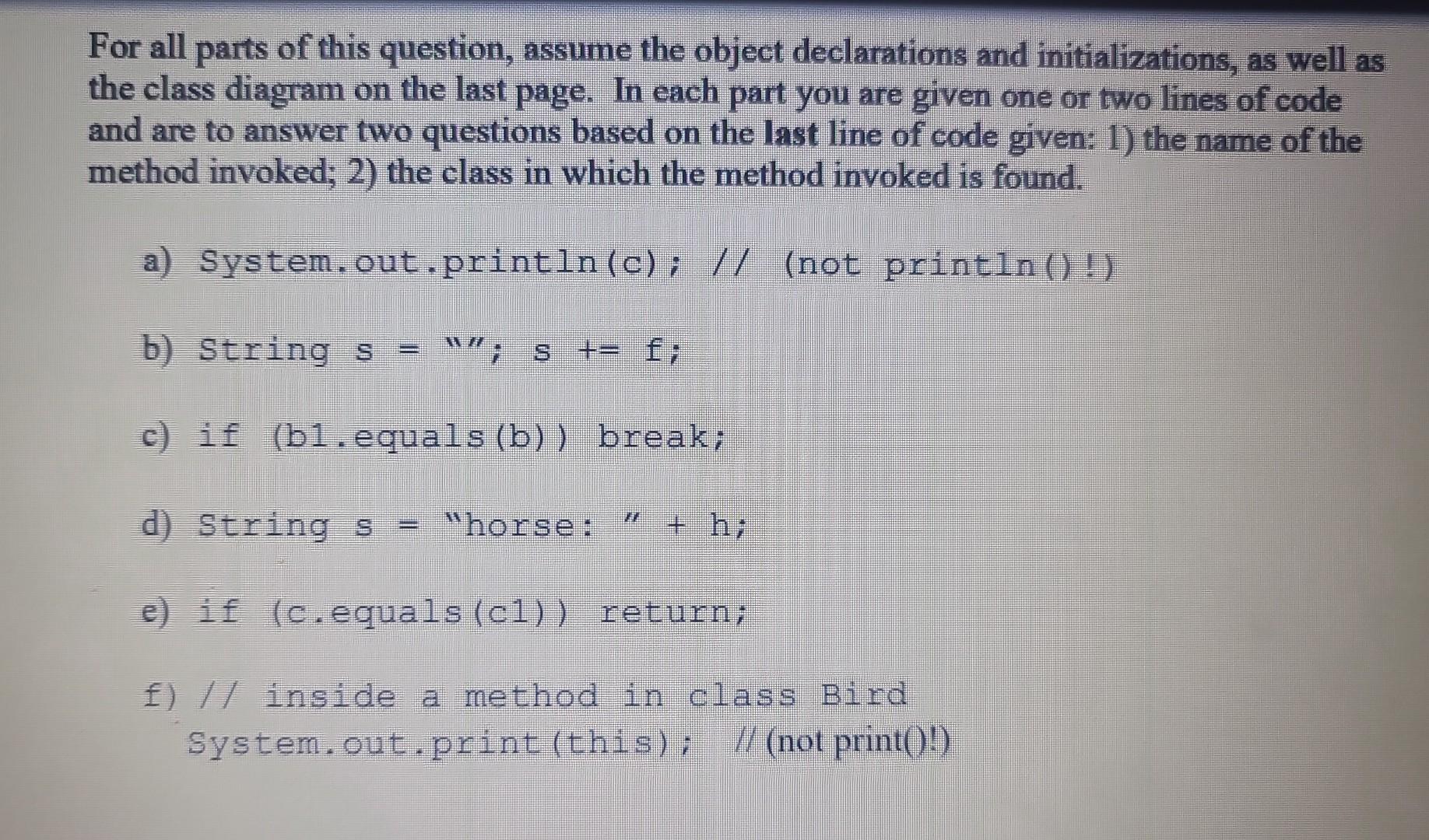 Solved For all parts of this question, assume the object | Chegg.com