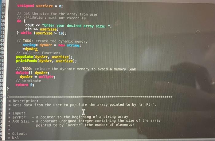 Solved Please help me complete this code. I have mentioned | Chegg.com