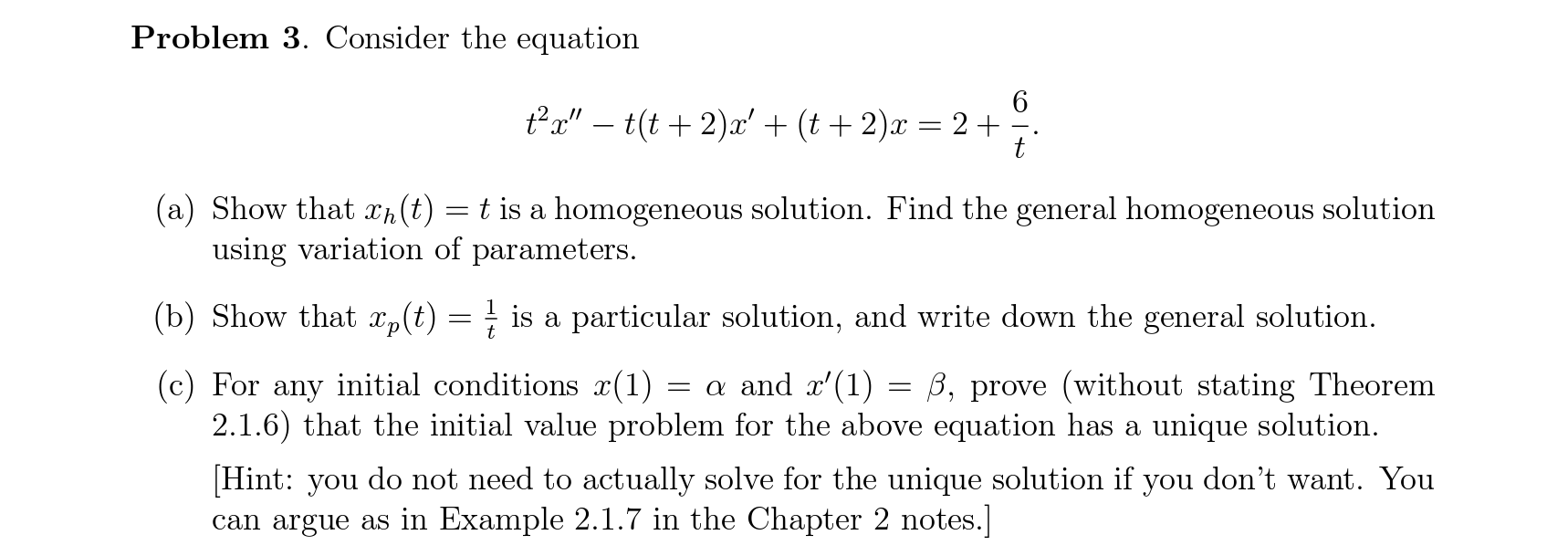 Solved Problem 3. ﻿Consider the | Chegg.com