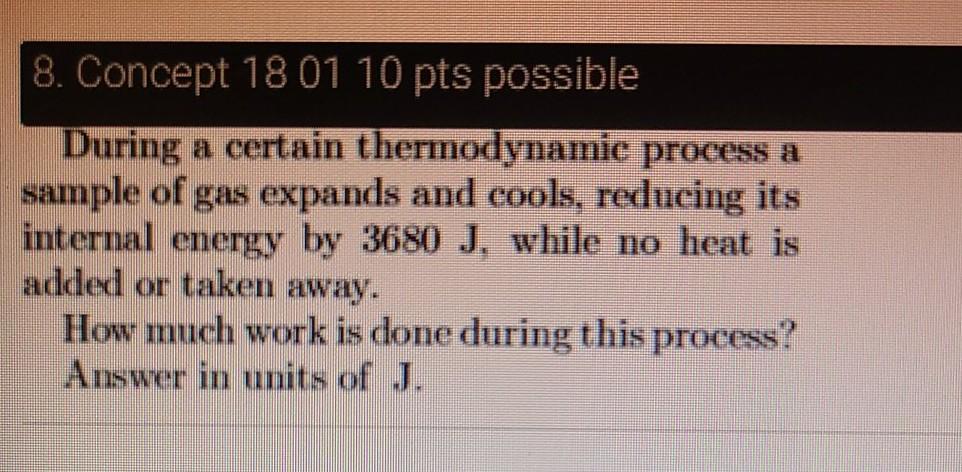 Solved 8. Concept 18 01 10 pts possible During a certain | Chegg.com