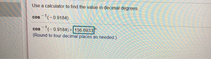 solved-use-a-calculator-to-find-the-value-in-decimal-chegg