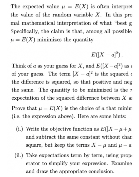 Solved Let X Be A Continuous Uniform Random Variable On Chegg Com