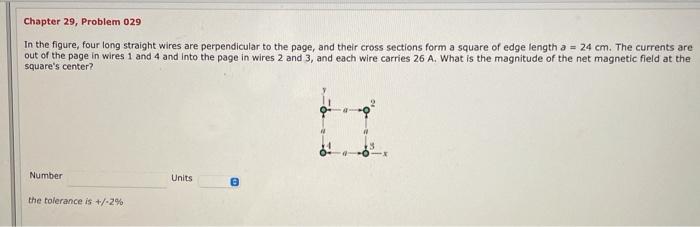 Solved Chapter 29, Problem 023 The figure shows a particle | Chegg.com