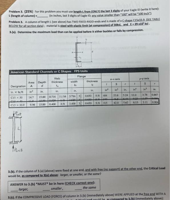 Solved Problem 3. (25%) For this problem you must use | Chegg.com