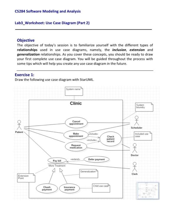 Solved CS284 Software Modeling and Analysis Lab3_Worksheet: | Chegg.com