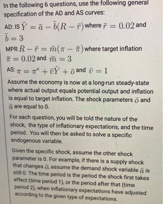 Solved In The Following 6 Questions Use The Following Ge Chegg Com