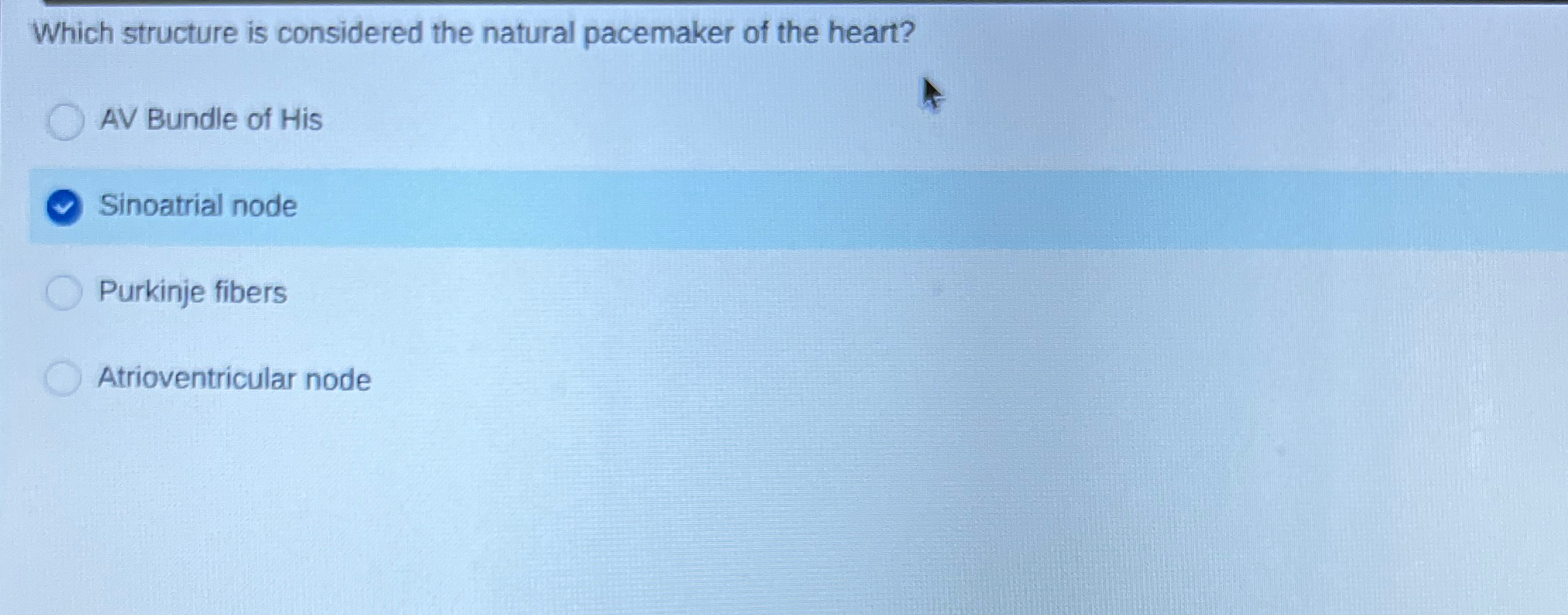 which node is considered the natural pacemaker of the heart