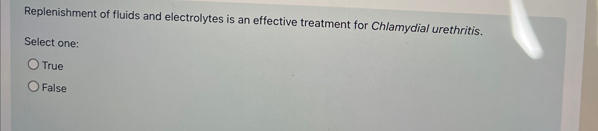 Solved Replenishment of fluids and electrolytes is an | Chegg.com