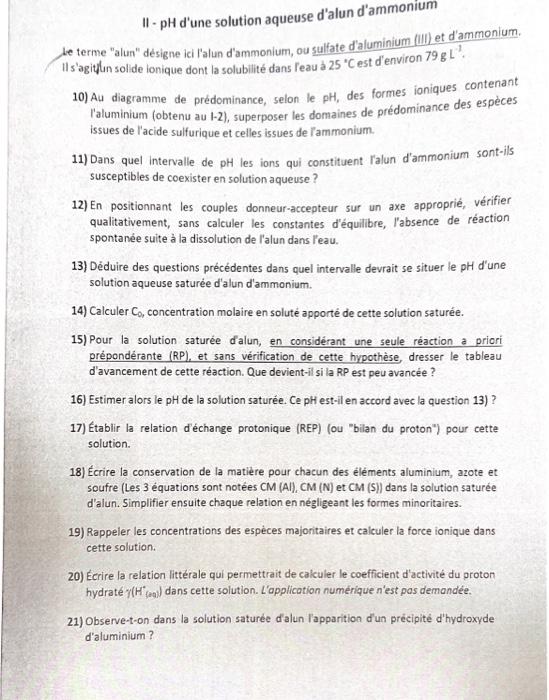 Masse molaire du sulfate d'aluminium (III) et — free download