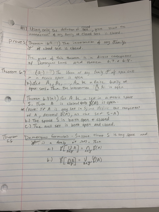 Solved Using only the definition of a closed set prove Chegg