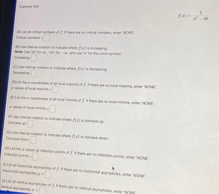 Solved For what value of the constant c is the function f | Chegg.com