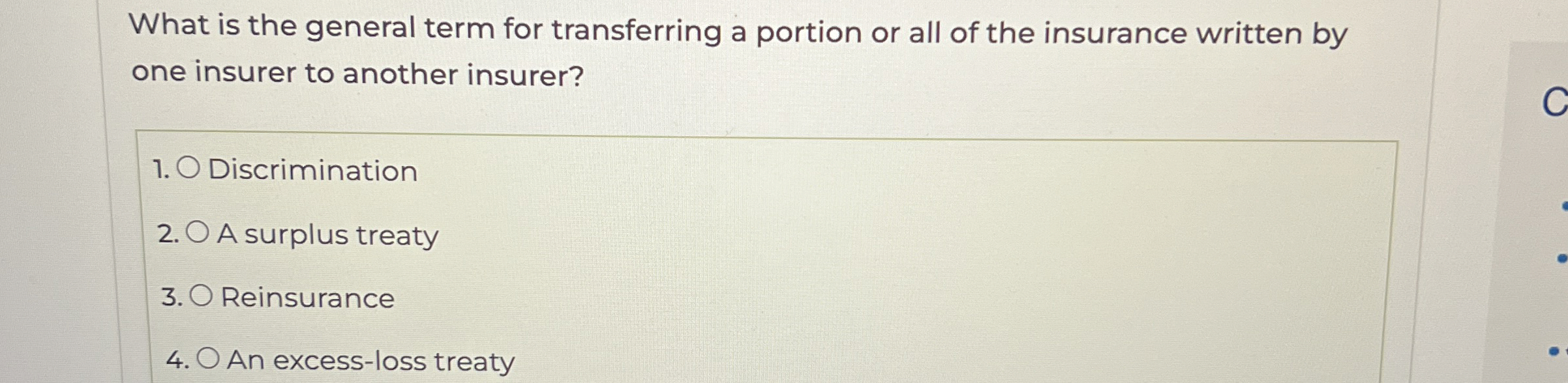 Solved What is the general term for transferring a portion | Chegg.com