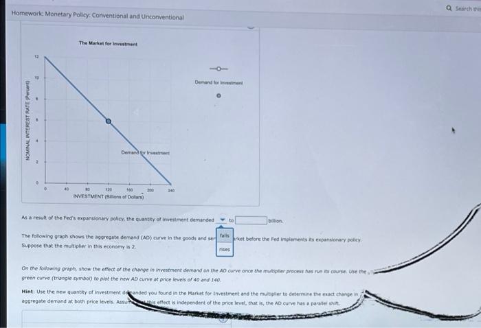 Solved Suppose The Federal Funds Rate Is Not Close To Zero, | Chegg.com