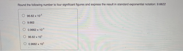 Solved Round the following number to four significant | Chegg.com