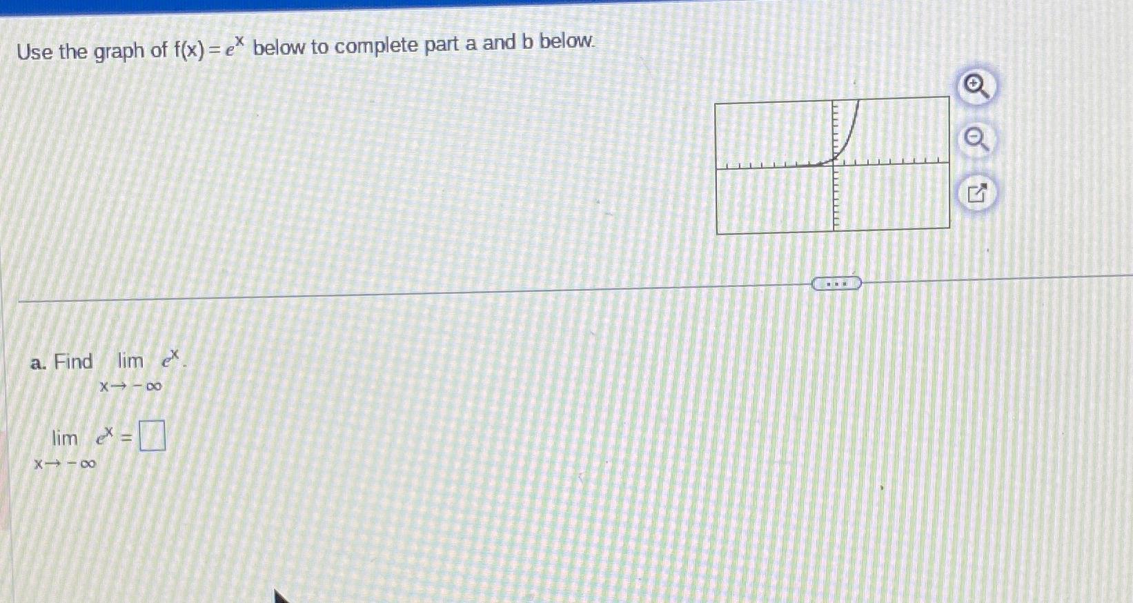 solved-use-the-graph-of-f-x-ex-below-to-complete-part-a-chegg